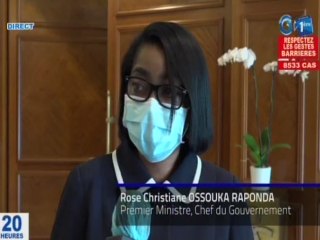RTG /Échange entre le Président de la république et la Première Ministre, Rose OSSOUKA