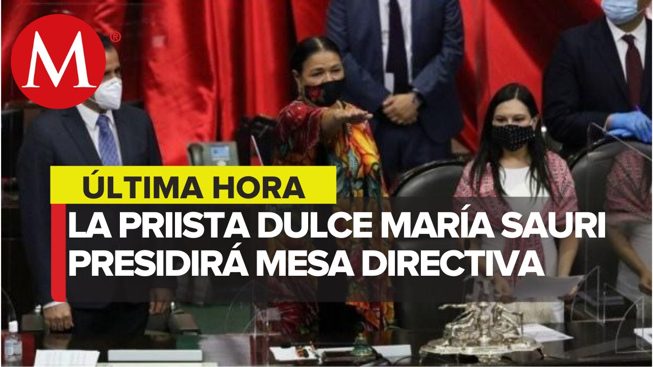 Diputados eligen a Dulce María Sauri como nueva presidenta de Mesa Directiva