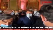 Macron gizli görüşmede kendisini yakalayan gazeteciyi azarladı