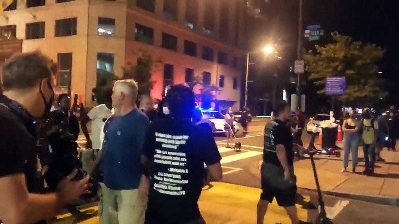 Unsafe streets for Trump's supporters