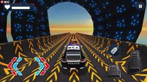 Police Mega Ramp Stunts Car Stunts Games - Impossible Police Car - Android GamePlay