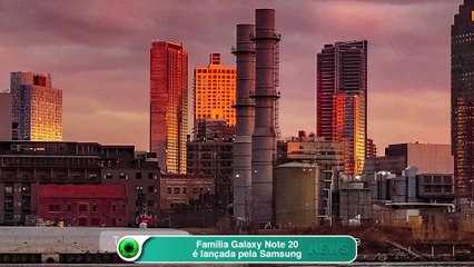 Família Galaxy Note 20 é lançada pela Samsung