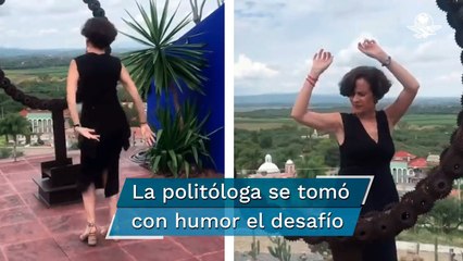 Denise Dresser "perrea" al lograr meta de becas del ITAM