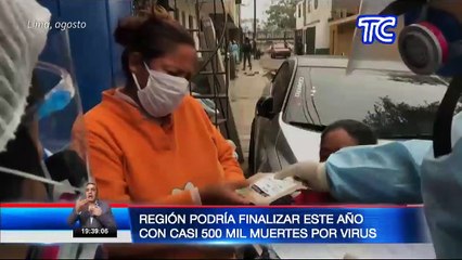 Latinoamérica podría terminar el 2020 con medio millón de muertes por coronavirus