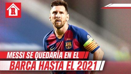 Messi se quedaría en Barcelona hasta 2021, aseguran en Argentina