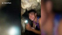 Mystery 'gold dust' found in cave in the Philippines is rare type of bacteria