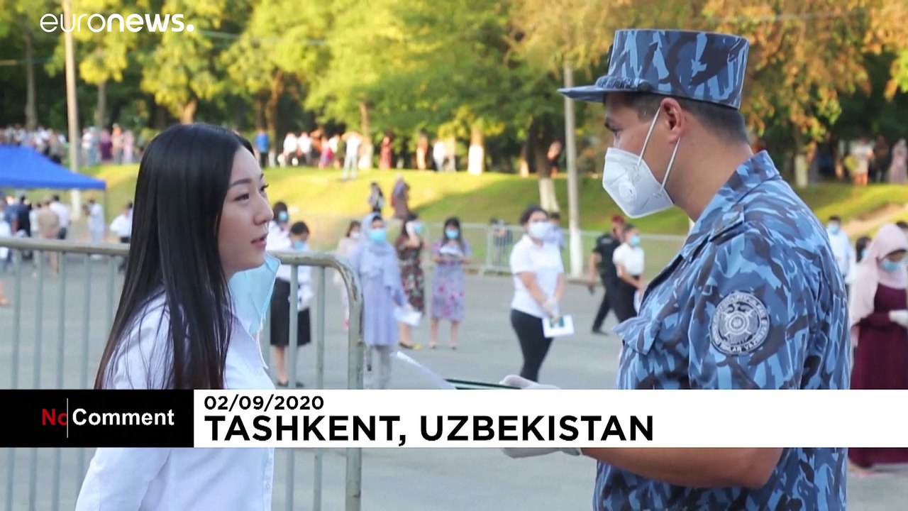 Usbekistan: Freiluftprüfungen für Examensanwärter