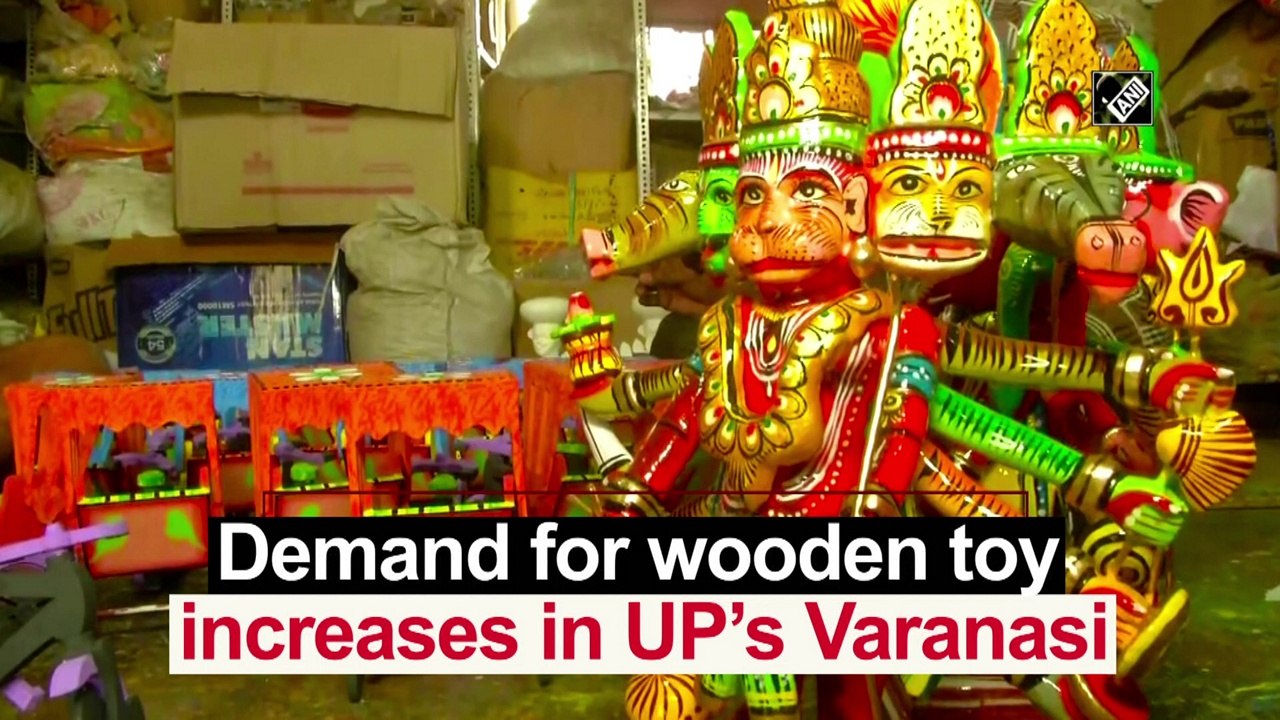 Demand for wooden toys increases in Varanasi