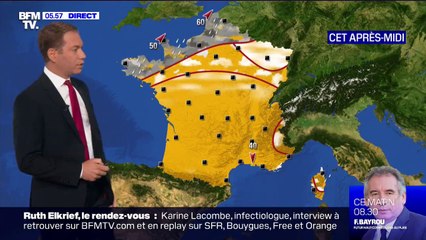 Download Video: De la pluie au nord, du soleil et des températures plus chaudes sur le reste du pays