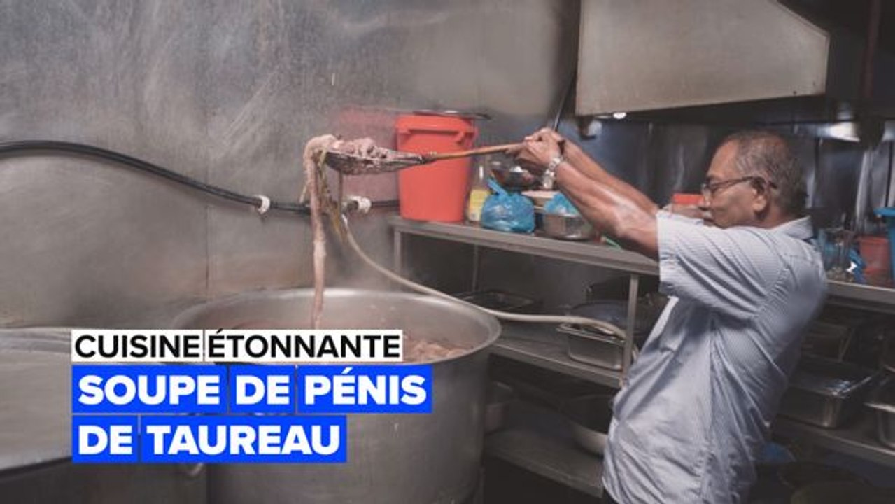 Cuisine étonnante : la soupe de pénis de taureau en Malaisie