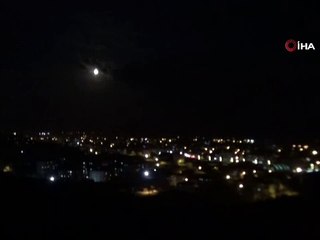 Yüksekova'da dolunay kartpostallık görüntüler oluşturdu