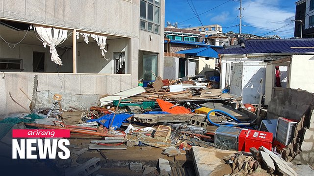 Typhoon Maysak leaves major damage in S. Korea, especially in Jeju and Busan
