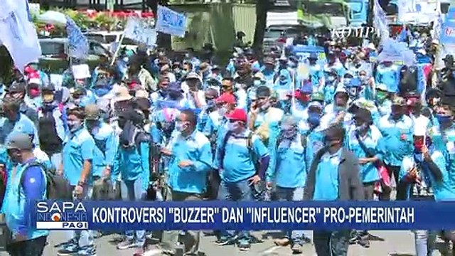 Kontroversi Buzzer dan Influencer Pro Pemerintah
