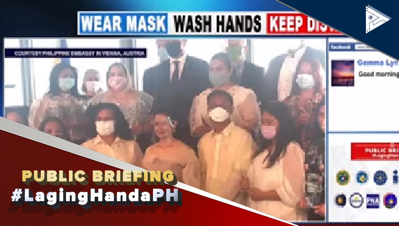 #LagingHanda | Kabayanihan ng mga Filipino-Austrian frontliners, kinilala ng Philippine Embassy sa Vienna
