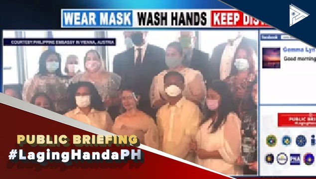 #LagingHanda | Kabayanihan ng mga Filipino-Austrian frontliners, kinilala ng Philippine Embassy sa Vienna