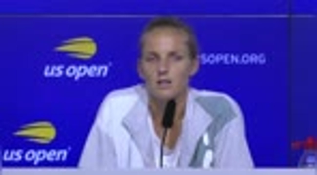 I'm not a robot - top seed Pliskova after US Open exit