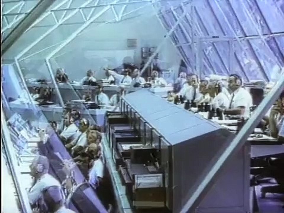 Apollo 11 mission, rocket launch and come back to Earth.