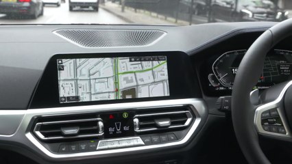 BMW eDrive Zone on screen notifications