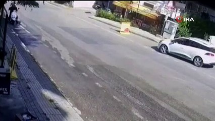 Bursa'daki kaza hem düşündürdü hemde üzdü...O anlar kamerada