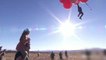 Cruza el desierto de Arizona volando con 52 globos de helio