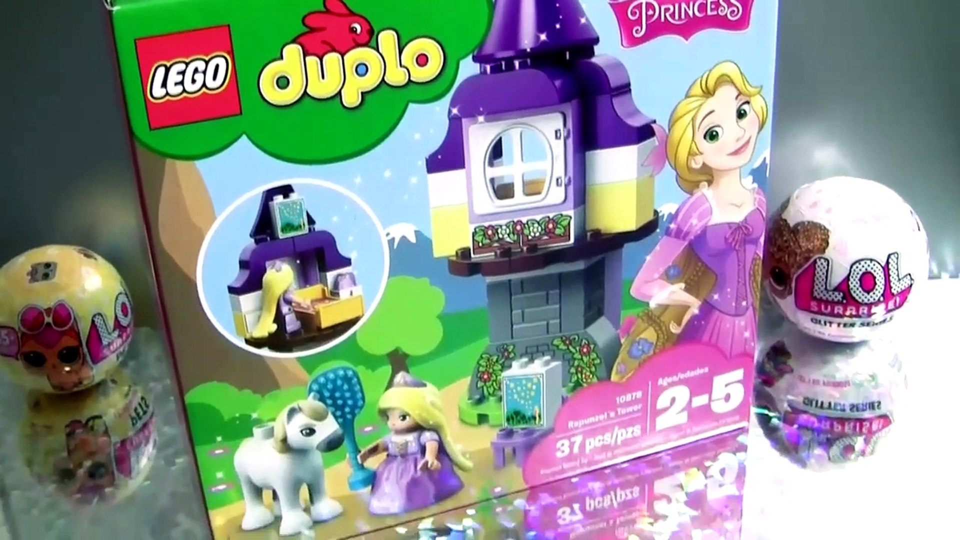 federación Costoso moral Lego Duplo Disney Princess Rapunzel´s Tower 10878 - video Dailymotion