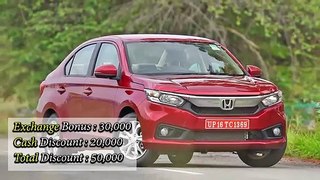 Honda Car Discounts, For September & October, 2019 (In Hindi)