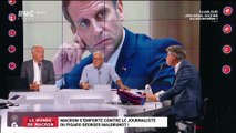 Le monde de Macron : Macron s'emporte contre le journaliste du Figaro Georges Malbrunot ! - 03/09