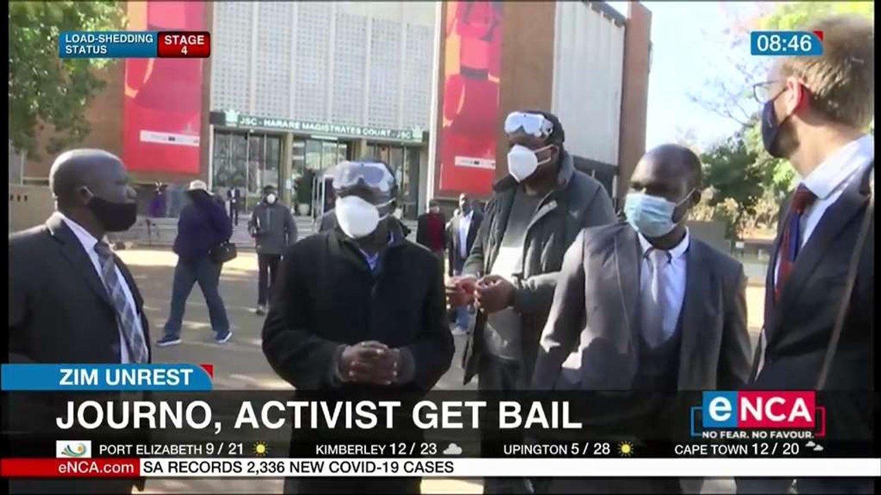 Journo, activist get bail