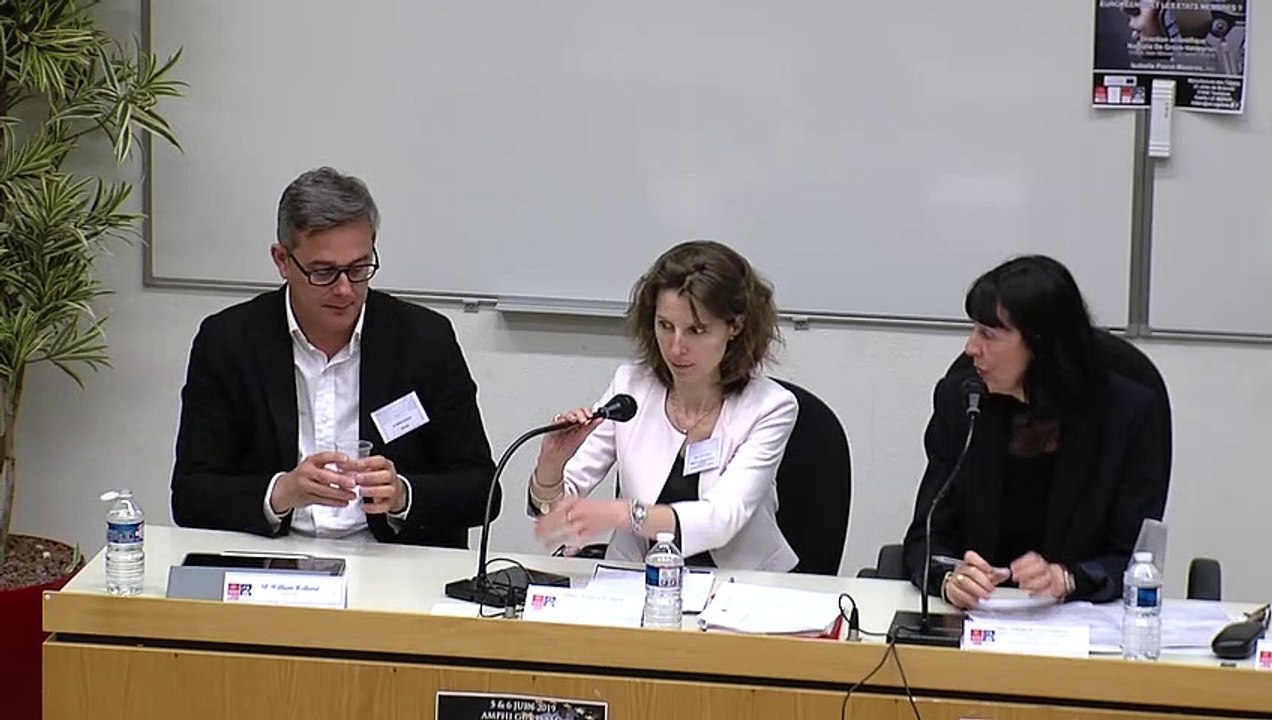 "Du contrôle.... Audit des algorithmes et de l’IA ?", Jessica Eynard, Maître de conférences de droit privé, IDP, Université Toulouse 1 Capitole, @Journées Louis Dubouis 2019 _03-matin-02 Jessica