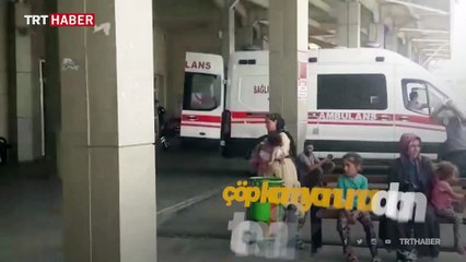 Şanlıurfa'da rahatsızlanan çocuk çöp kamyonuyla hastaneye yetiştirildi