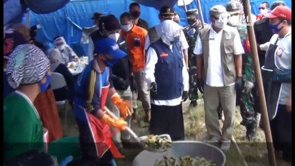 Gubernur Khofifah Kunjungi Klaster Ponpes Banyuwangi