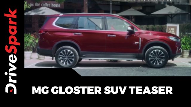 MG Gloster SUV Teaser