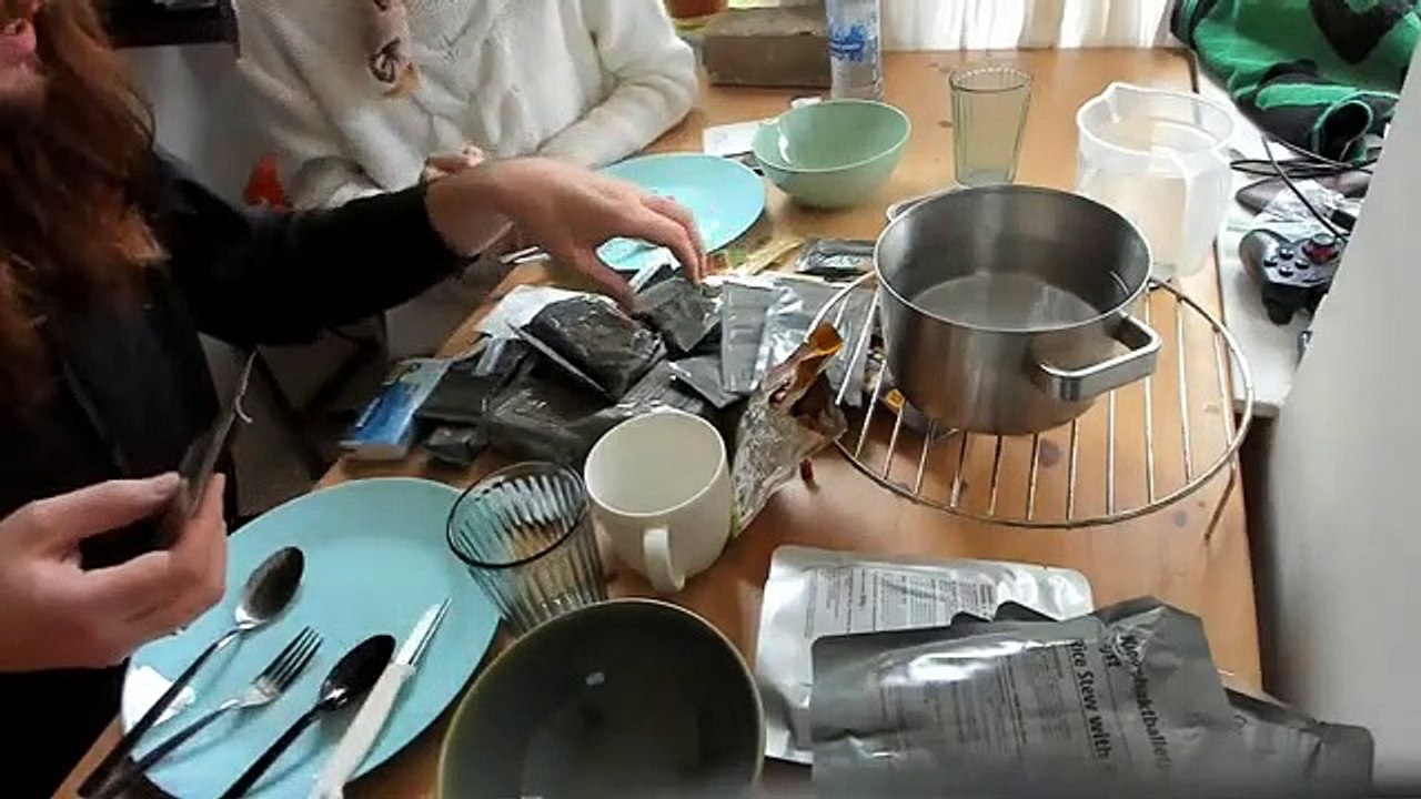 Dutch Military Ration Part 1 ft. Liz!