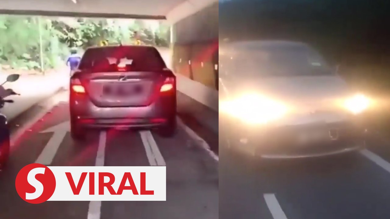 Waze made me do it: Two investigated for driving cars on motorcycle lane