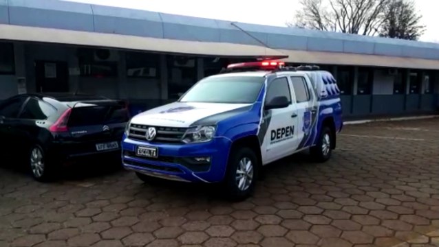 Depen realiza transferência de presos da Cadeia Pública de Cascavel