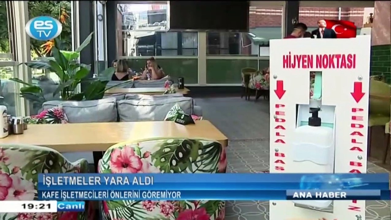 Kafe işletmecileri önlerini göremiyor