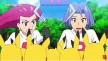 La Team Rocket cherche à retrouver Pikachu dans une machine attrape-peluches