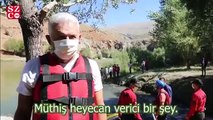 Binali Yıldırım, 3 gün önce memleketi Erzincan'da rafting yaptığı anları paylaşmıştı