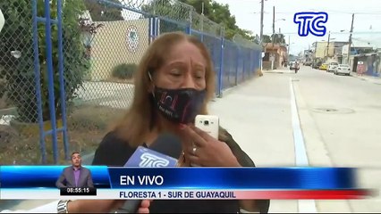 INFORME EN VIVO | Denuncia de moradores fue atendida por las autoridades en la Floresta 1, sur de Guayaquil