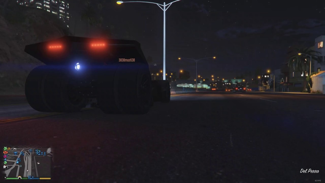 Vigilante | Batmobile - GTA ONLINE (Testing #4)