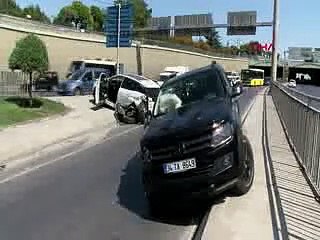 Ünlü gurme Mehmet Yaşin trafik kazası geçirdi 