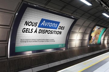 Il détourne le nom des stations du métro parisien pour la bonne cause
