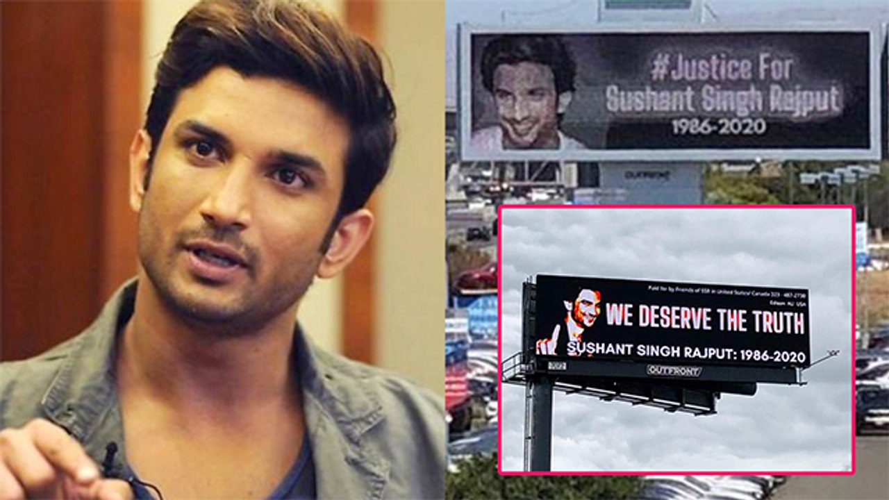 "Justice For Sushant' Billboards REMOVED In USA