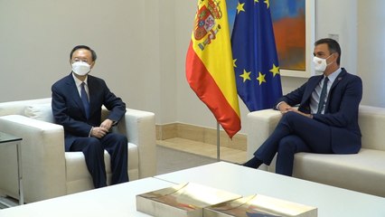 Sánchez recibe al responsable diplomático del Partido Comunista chino