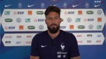 France - Giroud : 'Les 100 sélections, c'est un objectif'