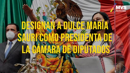 Designan a Dulce María Sauri como presidenta de la Cámara de Diputados