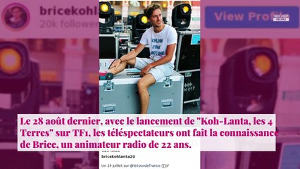 Koh-Lanta, les 4 Terres : pourquoi Brice a supprimé les photos de sa chérie sur Instagram