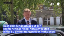 Löfven bei Merkel: 