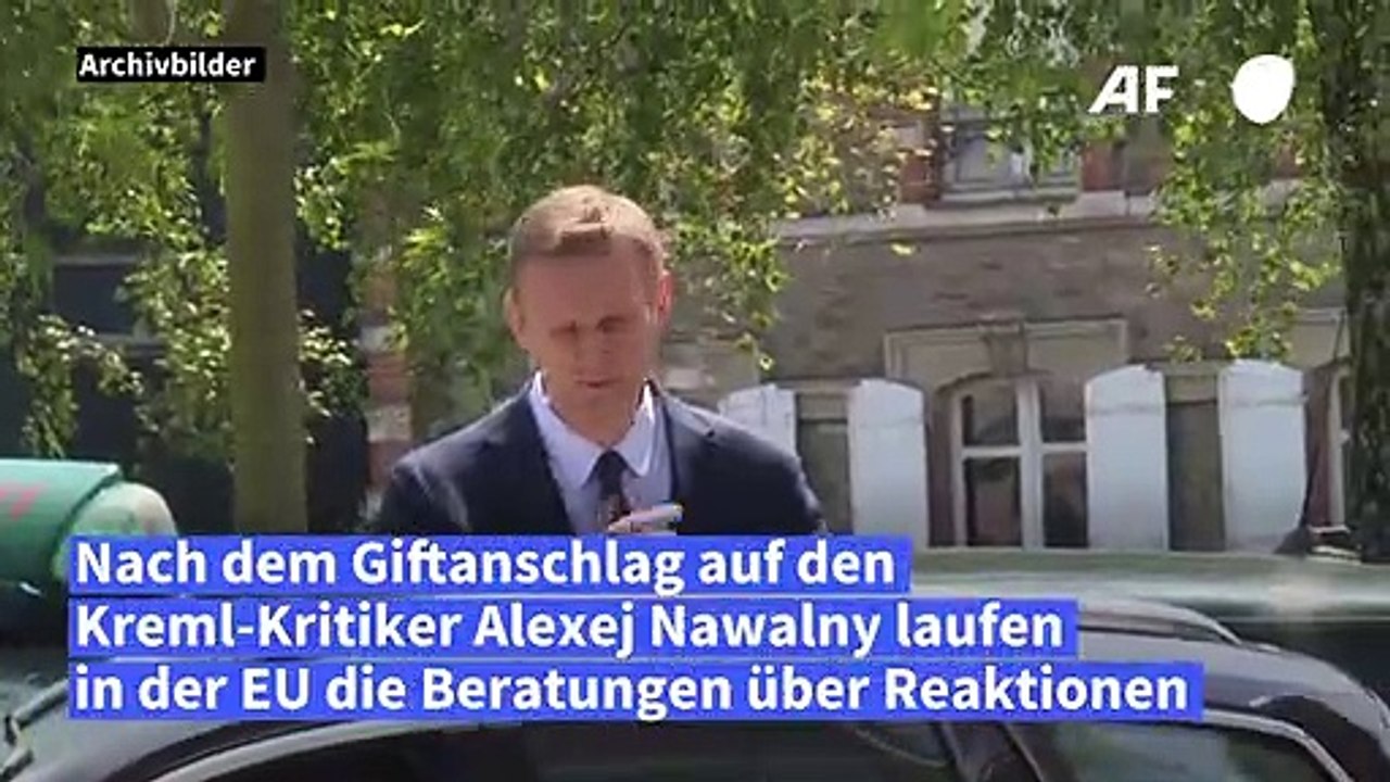 Löfven bei Merkel: 'Bestrafung' im Fall Nawalny notwendig