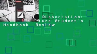 [Read] The Dissertation: An Architecture Student's Handbook  Review